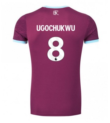 Burnley Lesley Ugochukwu #8 Replika Hemmatröja 2025-26 Kortärmad